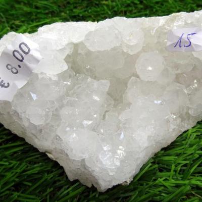 Géode  Cristal de Roche (15) 204 g