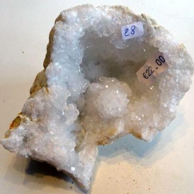 Géode  Cristal de Roche (28) 526 g