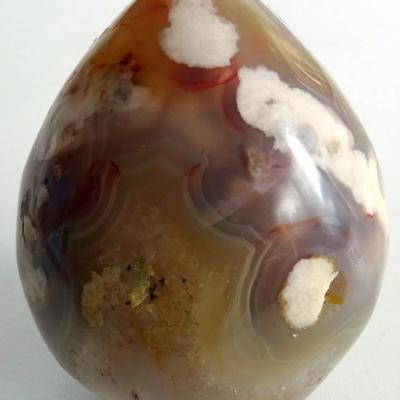 Oeuf Agate Fleur 28